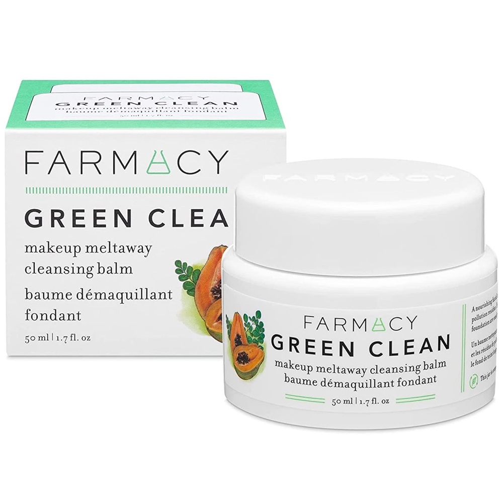 Farmacy Natural Makeup Remover Green Clean Makeup Meltaway Cleansing Bal…